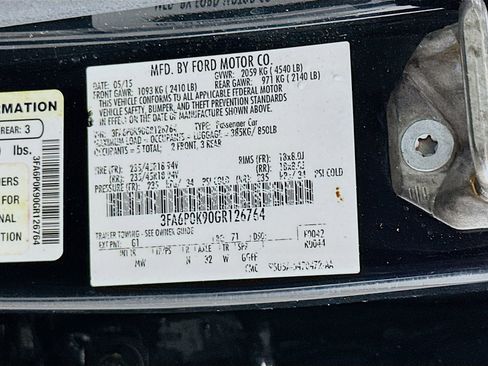 Used 2016 Ford Fusion Titanium image 32