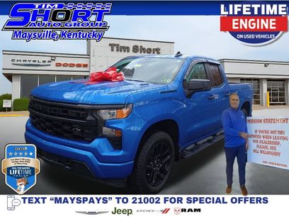 Used 2025 Chevrolet Silverado 1500 Custom w/ Turbomax Blackout Package