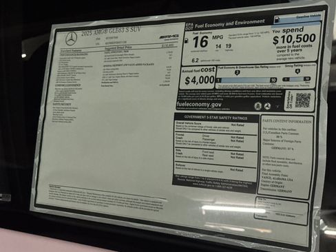 Certified 2025 Mercedes-Benz GLE 63 AMG S image 28