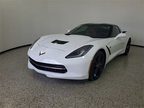 Used 2015 Chevrolet Corvette Stingray Coupe w/ Carbon Flash Badge Package image 2