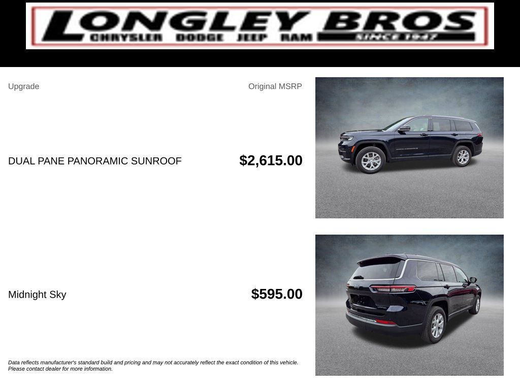 Used 2024 Jeep Grand Cherokee L Limited AWD/4WD image 6
