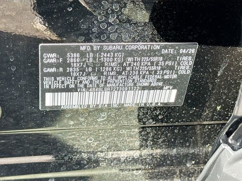 New 2026 Subaru Forester Sport AWD/4WD image 32