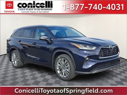 New 2026 Toyota Highlander Platinum