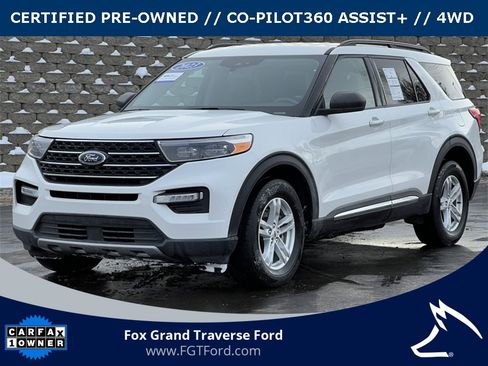 Certified 2023 Ford Explorer XLT w/ Equipment Group 202A image 1