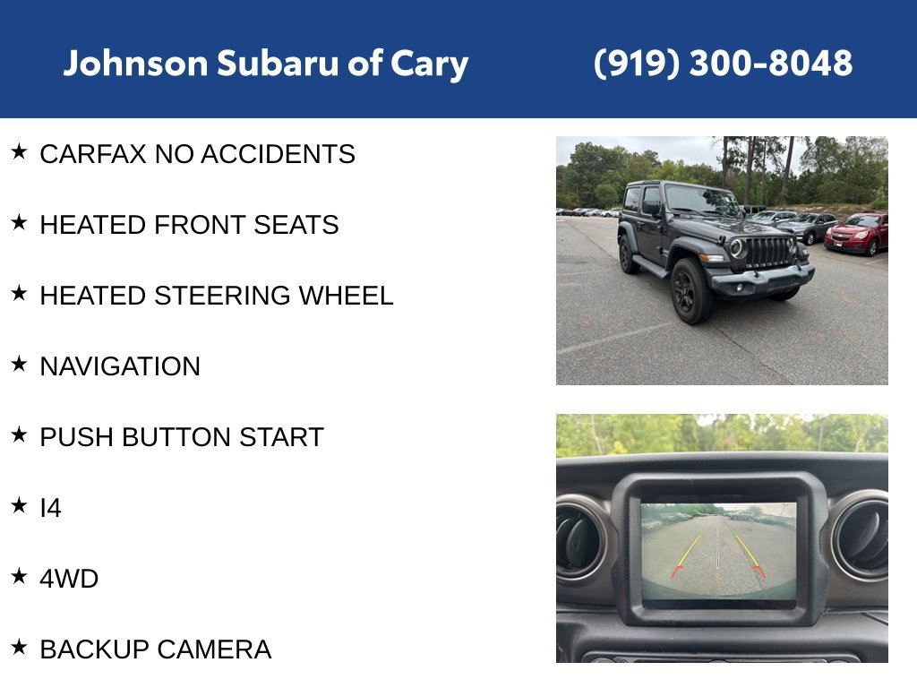 Used 2019 Jeep Wrangler Sport AWD/4WD image 6