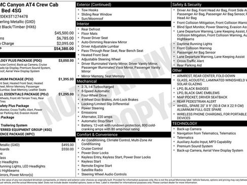 New 2026 GMC Canyon AT4 w/ Technology Plus Package AWD/4WD image 5