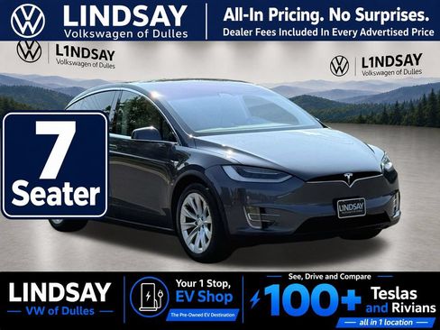 Used 2017 Tesla Model X 75D AWD/4WD image 1
