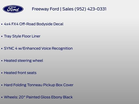 Certified 2024 Ford F150 Platinum w/ FX4 Off-Road Package AWD/4WD image 20