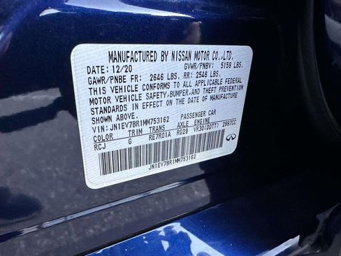 Used 2021 INFINITI Q50 Luxe w/ Cargo Package image 20