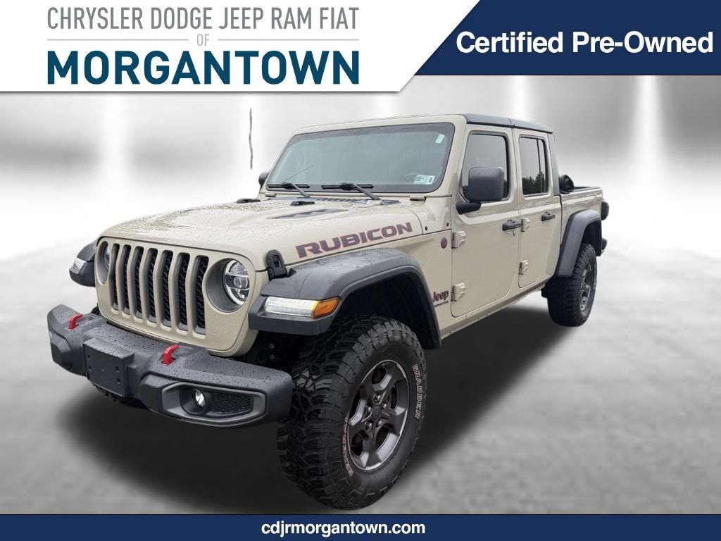 Certified 2020 Jeep Gladiator Rubicon w/ LED Lighting Group AWD/4WD 360° Tour
