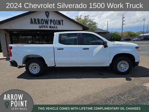 Used 2024 Chevrolet Silverado 1500 W/T w/ Trailering Package AWD/4WD image 13