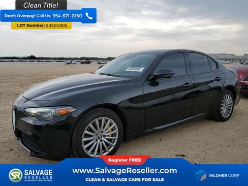 Used 2018 Alfa Romeo Giulia Ti Sport w/ Quick Order Package 22S Sport AWD/4WD image 1