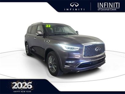 Used 2022 INFINITI QX80 Luxe w/ Cargo Package