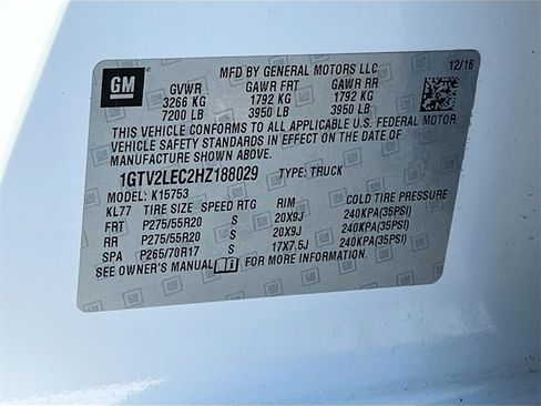 Used 2017 GMC Sierra 1500 4x4 Double Cab w/ Elevation Edition image 19