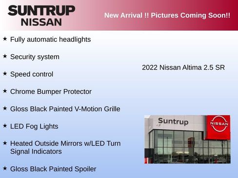 Used 2022 Nissan Altima 2.5 SR w/ Midnight Edition Package FWD image 4