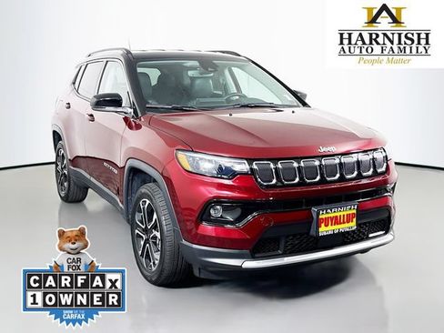 Used 2022 Jeep Compass Limited AWD/4WD image 1