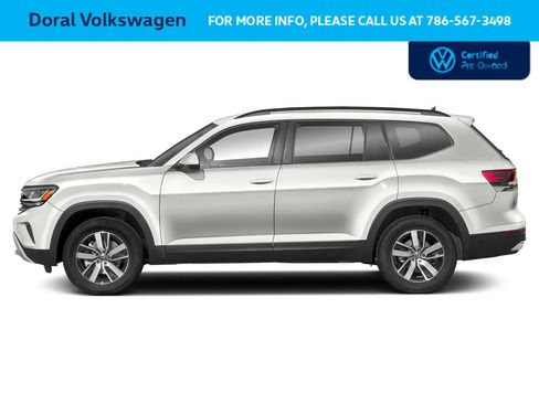 Used 2022 Volkswagen Atlas SE w/ Panoramic Sunroof Package image 3