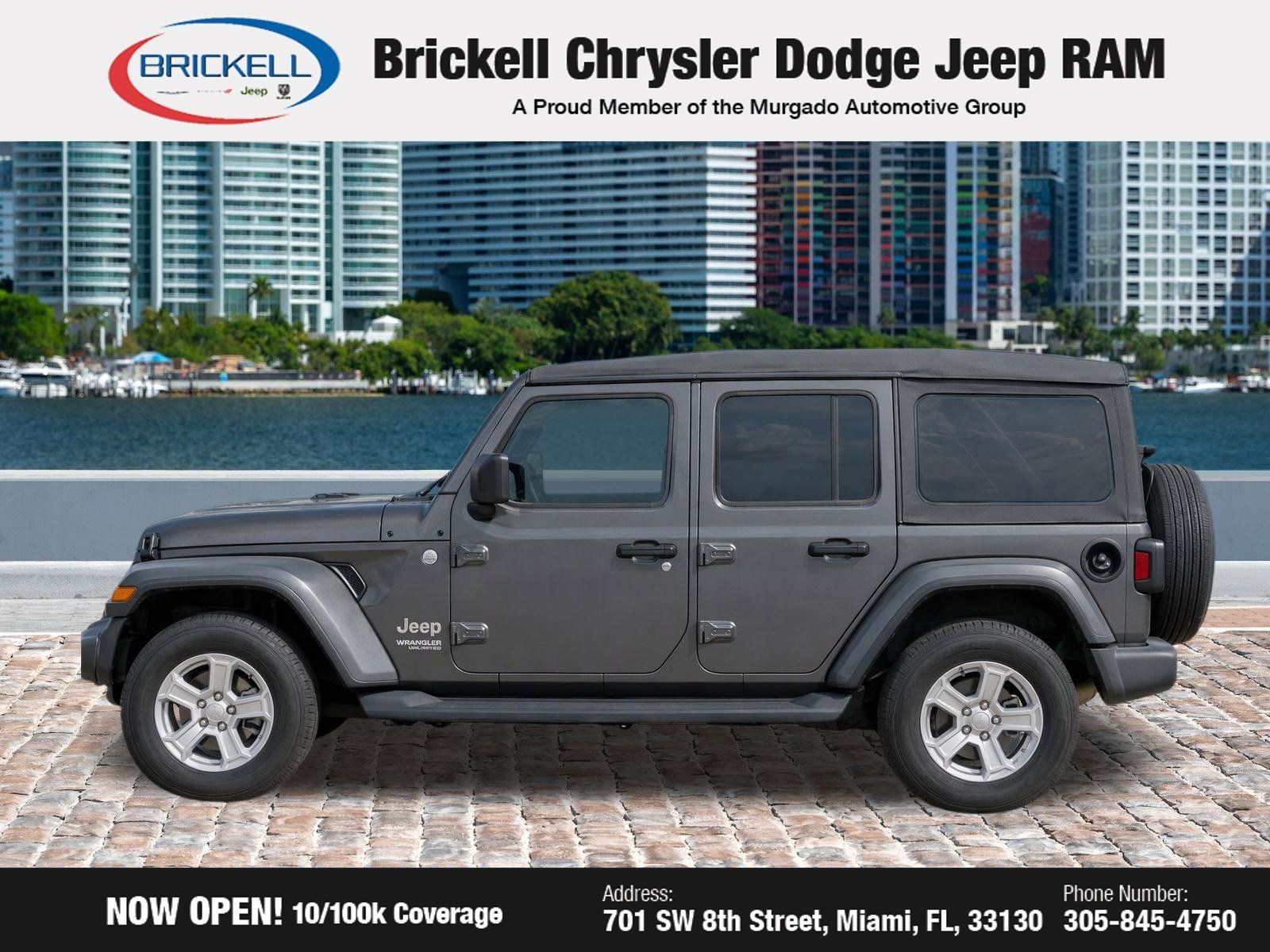 Used 2018 Jeep Wrangler Unlimited Sport S AWD/4WD image 7