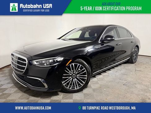 Used 2021 Mercedes-Benz S 580 4MATIC Sedan image 1