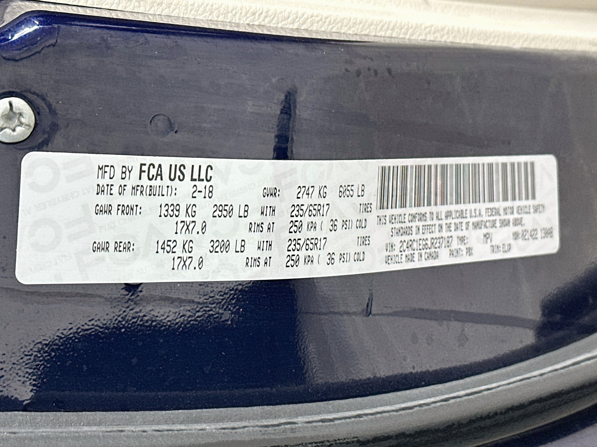 Used 2018 Chrysler Pacifica Touring-L Plus FWD image 33