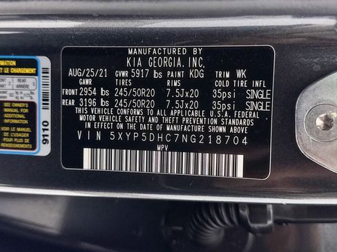 Used 2022 Kia Telluride SX w/ SX Prestige Package image 41