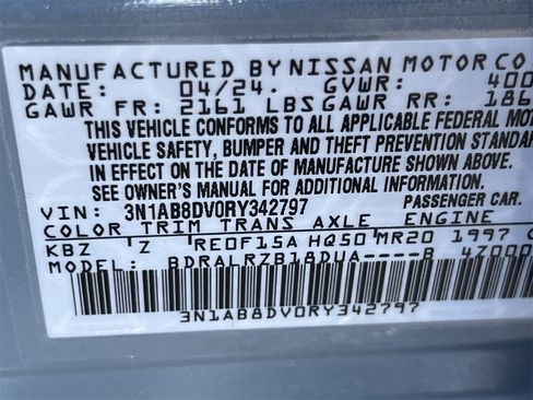 Certified 2024 Nissan Sentra SR image 29