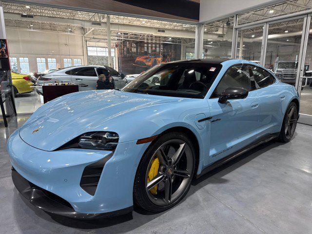 Used 2020 Porsche Taycan Turbo S AWD/4WD image 1