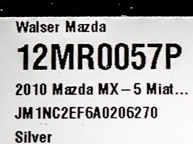 Used 2010 MAZDA MX-5 Miata Sport w/ Convenience Pkg RWD image 22