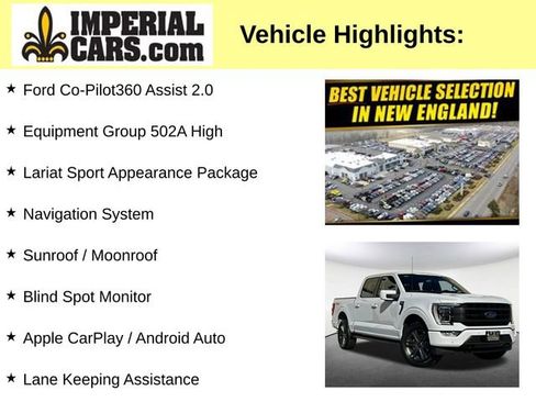 Used 2023 Ford F150 Lariat w/ Equipment Group 502A High image 7