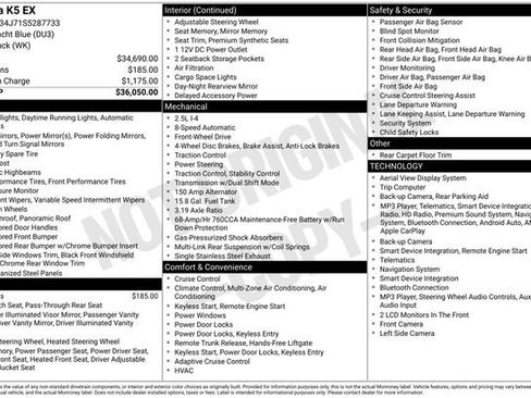 Certified 2025 Kia K5 EX FWD image 3