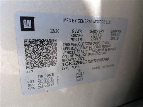 Used 2021 GMC Yukon SLT w/ SLT Luxury Plus Package AWD/4WD image 16