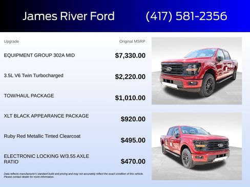 New 2026 Ford F150 XLT w/ Equipment Group 302A MID AWD/4WD image 5