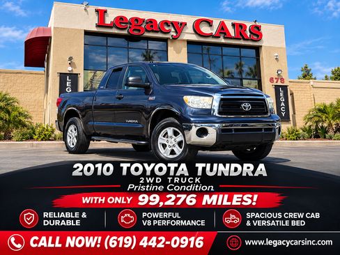 Used 2010 Toyota Tundra 2WD Double Cab w/ SR5 Pkg image 2