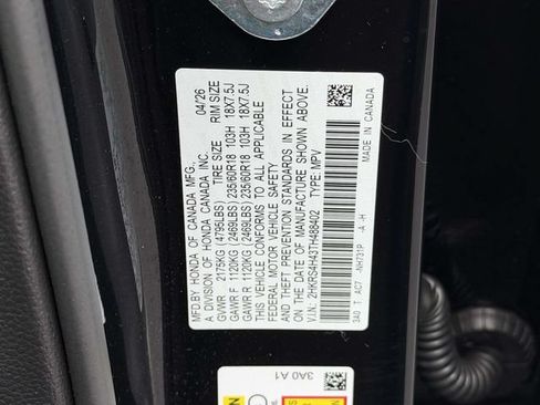 Certified 2026 Honda CR-V EX image 21