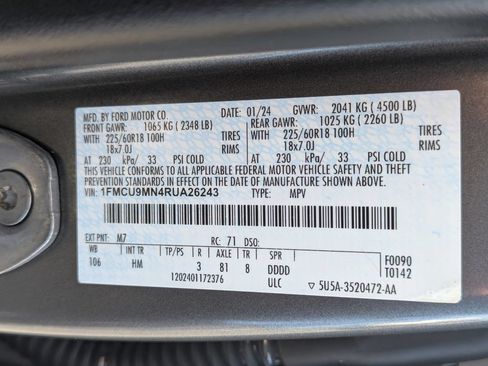 Used 2024 Ford Escape ST-Line AWD/4WD image 38