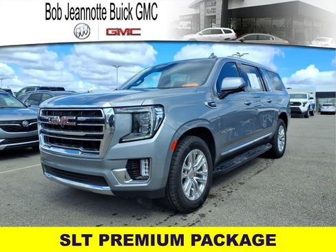 Certified 2023 GMC Yukon XL SLT w/ SLT Premium Package AWD/4WD image 1