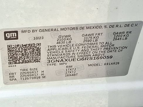 Used 2024 Chevrolet Equinox LT AWD/4WD image 31