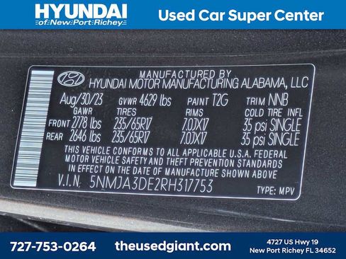 Used 2024 Hyundai Tucson SE FWD image 30