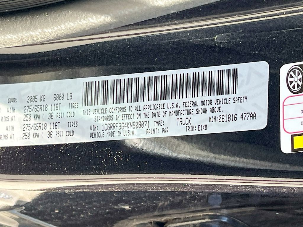 Used 2019 RAM 1500 Big Horn AWD/4WD image 30
