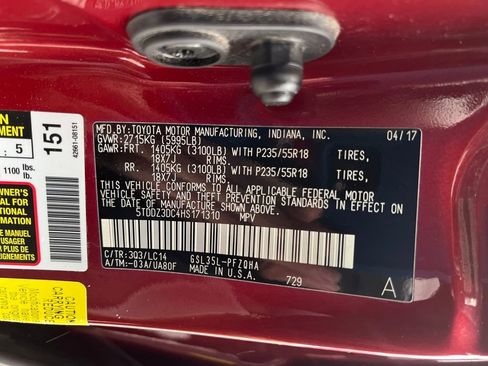 Used 2017 Toyota Sienna XLE image 5