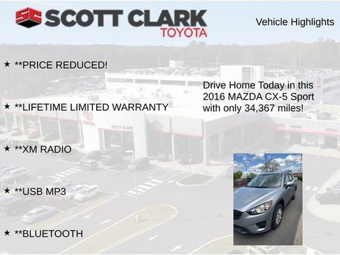 Used 2016 MAZDA CX-5 Sport image 11