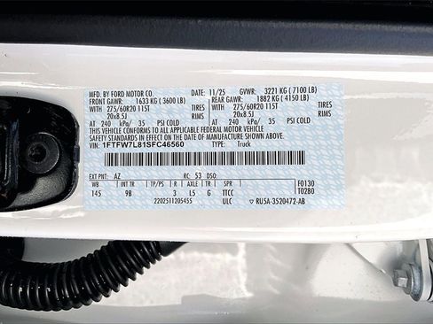 New 2025 Ford F150 Platinum w/ FX4 Off-Road Package image 9