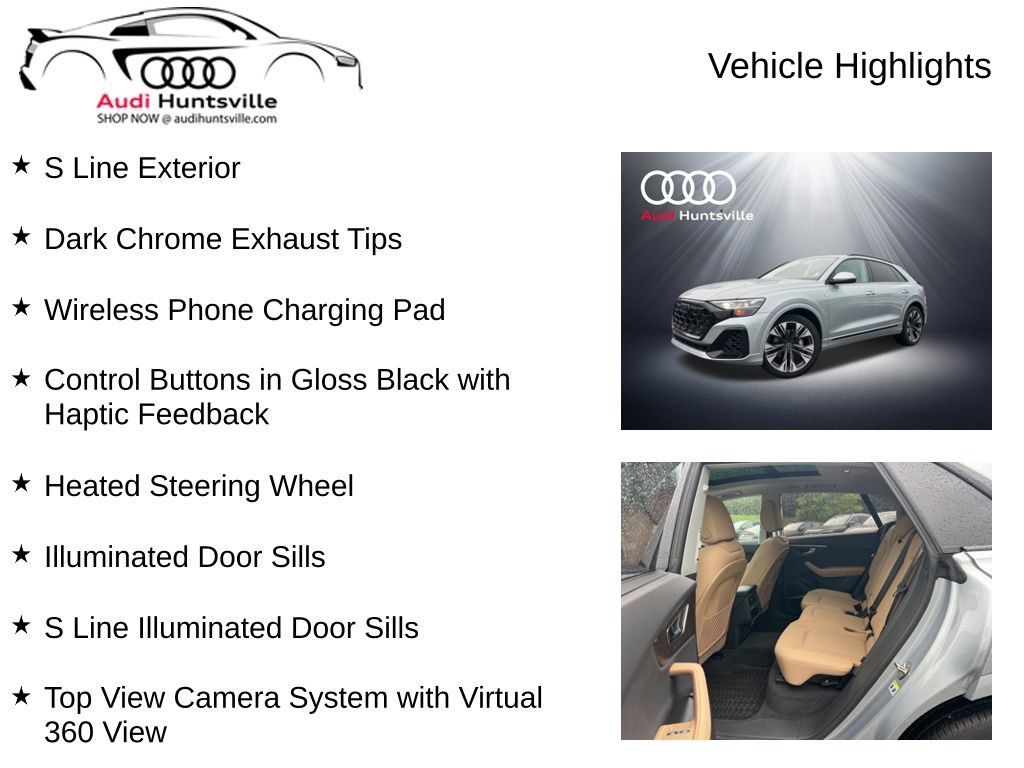 Used 2025 Audi Q8 Premium Plus w/ Premium Plus Package AWD/4WD image 18