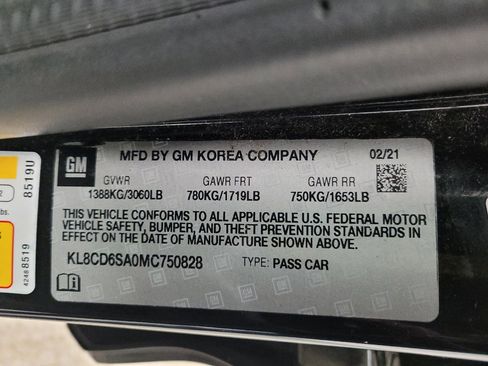 Used 2021 Chevrolet Spark LT image 33