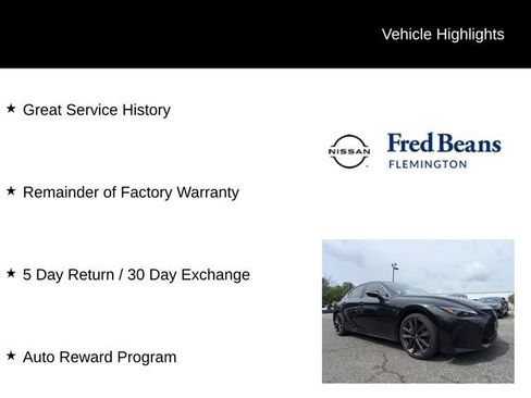 Used 2024 Lexus IS 350 F Sport w/ Accessory Package 2 AWD/4WD image 5
