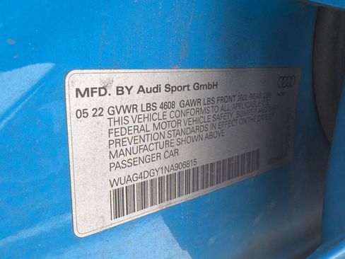 Certified 2022 Audi RS 3 AWD/4WD image 20