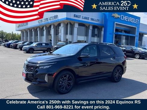 Certified 2024 Chevrolet Equinox RS w/ RS Leather Package AWD/4WD image 1