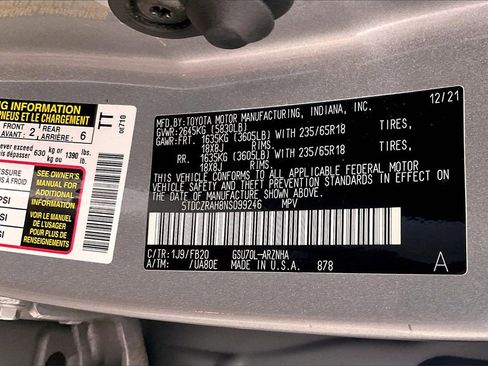 Used 2022 Toyota Highlander L image 23