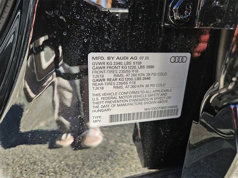 New 2025 Audi Q3 2.0T Premium image 27