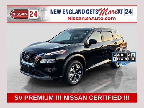 Certified 2023 Nissan Rogue SV w/ SV Premium B Package AWD/4WD image 1